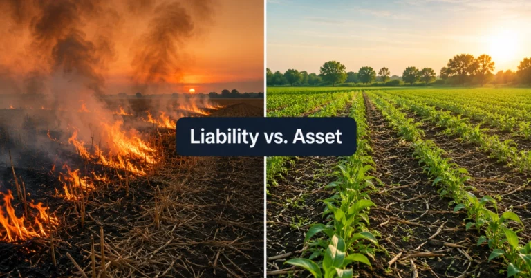 crop residue management, residue management, residue management in agriculture, crop waste management, agriculture residue management, Crop Residue Management in Sustainable Agriculture